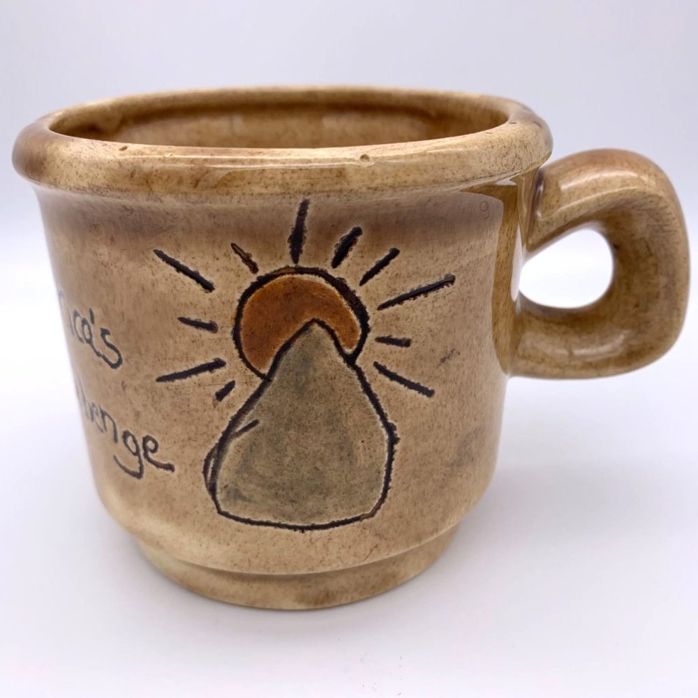 America's Stonehenge Coffee Mug - Pottery - North Salem, New Hampshire - 3.5" - Picture 2 of 8
